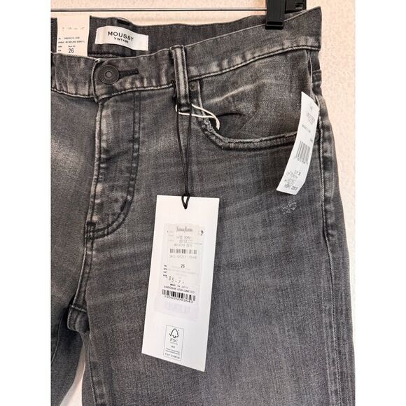 MOUSSY VINTAGE Midland Skinny Ankle Jeans 26” - Picture 6 of 8